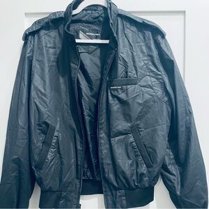 Vintage 80s Members Only Black Jacket